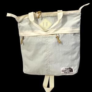 THE NORTH FACE  Ecru Berkeley Tote Pack Bag  6'' x 12'' x 14'Zip Close
